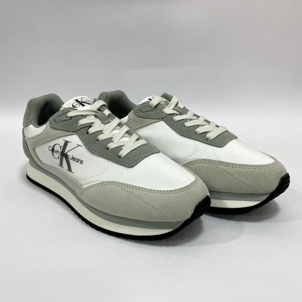 Tenis Casuales Blanco Calvin Klein Hombre