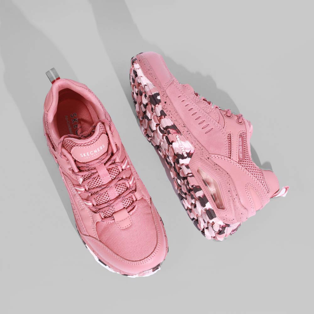 Zapatillas Skechers D´lites color rosa para mujer.  Zapatos skechers, Zapatillas  mujer, Deportivas skechers