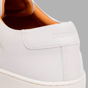 Tenis Hombre Chevignon | Cuero blanco | Diseño Unicolor