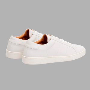 Tenis Hombre Chevignon | Cuero blanco | Diseño Unicolor