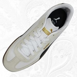 Tenis Puma Club 2 Era Blancos con Franja Negra para Hombre