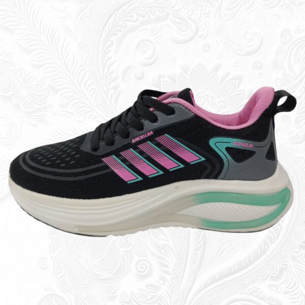 Tenis Advan Deportivo Casual Negro para Mujer