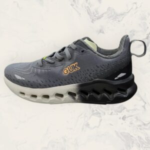 Tenis GUK Deportivo Gris con Negro para Hombre