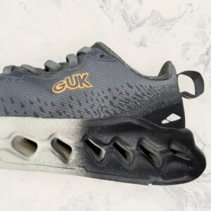 Tenis GUK Deportivo Gris con Negro para Hombre