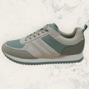 Tenis Calvin Klein Casuales Originales Verde Grisáceo para Hombre