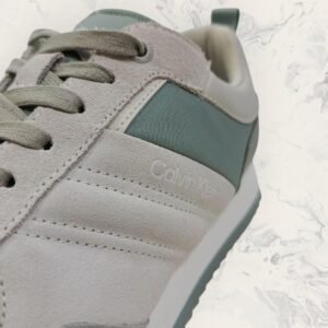 Tenis Calvin Klein Casuales Originales Verde Grisáceo para Hombre