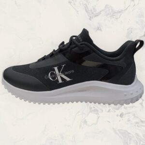 Tenis Calvin Klein Casuales Originales Negro y Blanco para Hombre