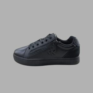 Tenis Calvin Klein Classic Cupsole Zip Negros para Hombre