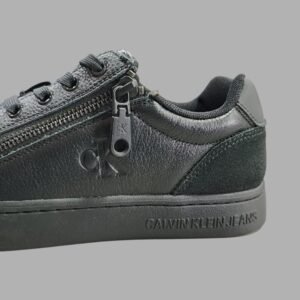 Tenis Calvin Klein Classic Cupsole Zip Negros para Hombre