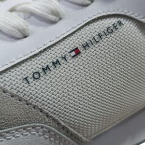 Tenis Tommy Hilfiger Runner Evo Seasonal Mix Blancos para Hombre