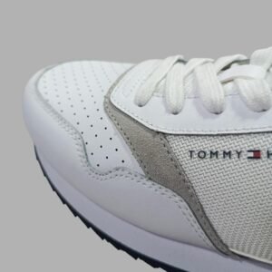 Tenis Tommy Hilfiger Runner Evo Seasonal Mix Blancos para Hombre