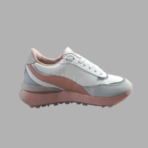 Tenis Oxford Casual Urban Blanco Matiz para Mujer
