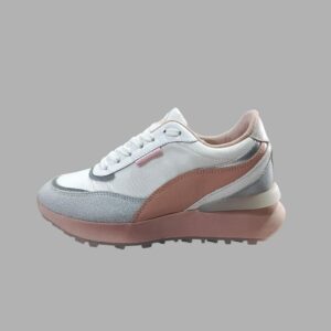 Tenis Oxford Casual Urban Blanco Matiz para Mujer