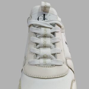 Tenis Original Calvin Klein Runner Sock Lace Up ML Blancos para Mujer