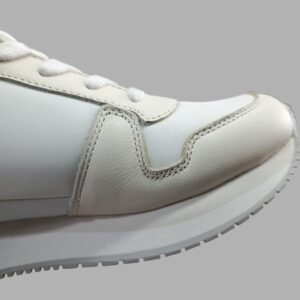 Tenis Original Calvin Klein Runner Sock Lace Up ML Blancos para Mujer