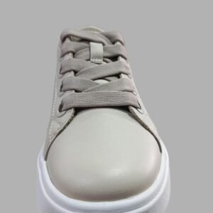 Tenis Original Calvin Klein Cupsole Lace Up LTH Beige para Mujer