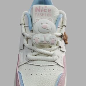 Tenis Dustin Nice Fashion Casuales Blancos/Rosa para Mujer