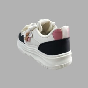Tenis Nice Fashion Casuales Blancos/Negro para Mujer