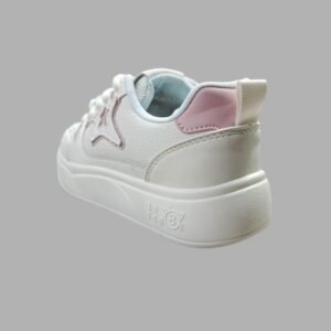 Tenis Nice Fashion MIA Casuales Beige/Rosa para Mujer