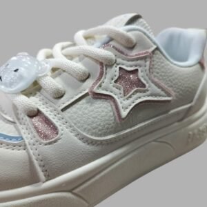 Tenis Nice Fashion MIA Casuales Beige/Rosa para Mujer