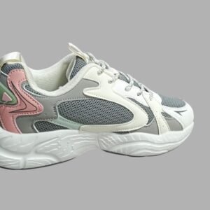 Tenis Dustin Deportivos Blanco/Gris para Mujer