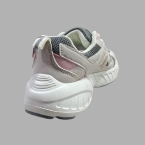 Tenis Dustin Deportivos Casuales Gris/Rosa para Mujer