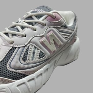 Tenis Dustin Deportivos Casuales Gris/Rosa para Mujer