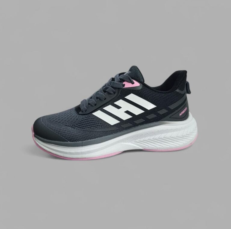Tenis Deportivos Axion Gris/Negro para Mujer