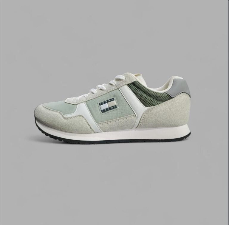 Tenis Original Tommy Hilfiger Casual Verde Menta para Hombre