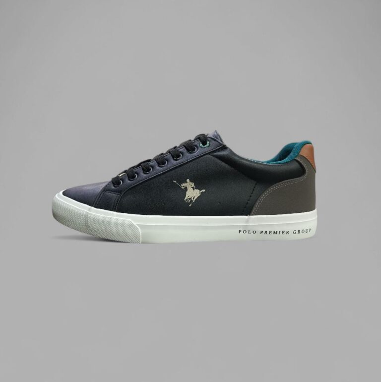Tenis Original Polo Premier Group Negro para Hombre
