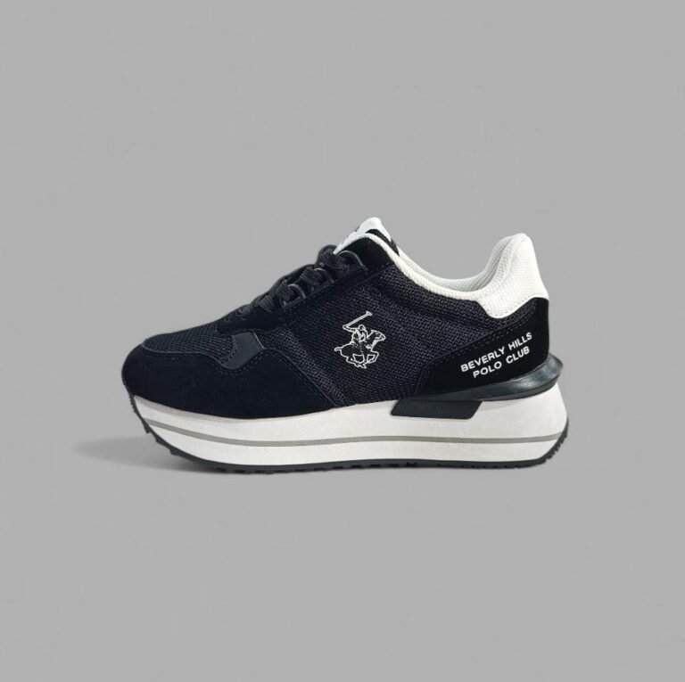 Tenis Original Beverly Hills Polo Club Tiffany Negro para Mujer