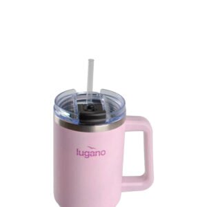 Vaso Térmico con Pitillo Lugano Blizzard 1200 ml (40 oz) - Rosa