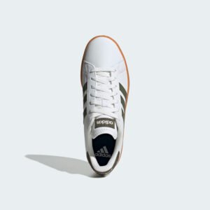 Tenis Adidas Grand Court Base - Blanco/Verde (IH4717)