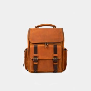 Mochila Vélez Archaeology de Cuero Vintage para Hombre