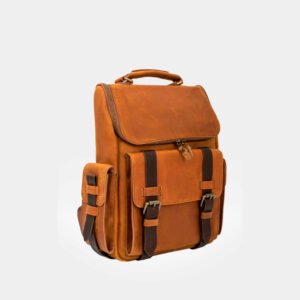 Mochila Vélez Archaeology de Cuero Vintage para Hombre