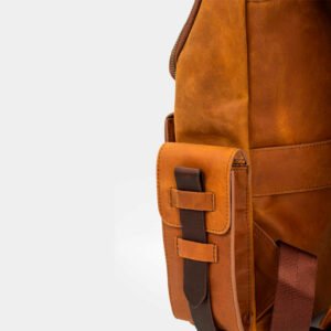 Mochila Vélez Archaeology de Cuero Vintage para Hombre