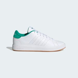 Tenis Adidas Advantage Base 2.0 - Blanco/Verde | Calzado Casual Classic y Urbano
