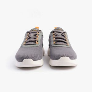 Tenis Skechers para Hombre - Gris/Amarillo (CCYL) | Transpirables y Ultra Ligeros