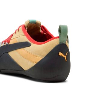 Tenis Puma Klim 'Light Straw' para Hombre - Negro/Amarillo