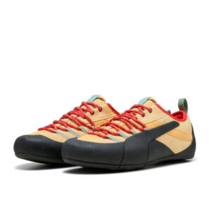 Tenis Puma Klim 'Light Straw' para Hombre - Negro/Amarillo