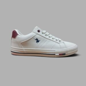 Tenis Polo Premier Group | Hombre | Off White Red