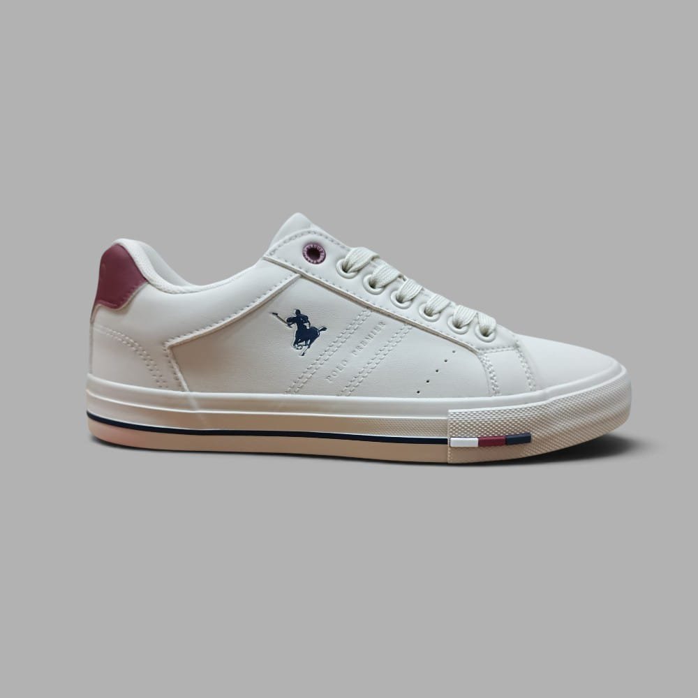 Tenis Polo Premier Group | Hombre | Off White Red