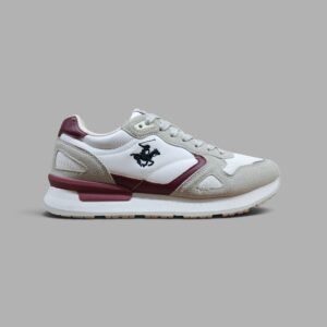 Tenis Polo Beverly Hills | Hombre | Blanco Rojo