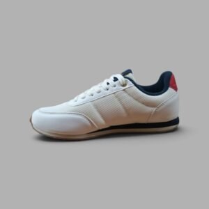 Tenis Polo Premier Group | Tention | Hombre | Blanco Rojo Azul