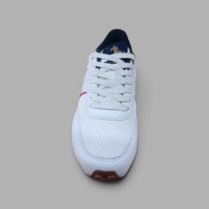 Tenis Polo Premier Group | Tention | Hombre | Blanco Rojo Azul