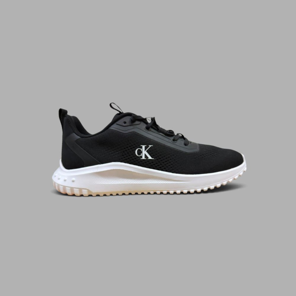 Calvin Klein | Eva Runner Mix | Hombre | Negro Blanco