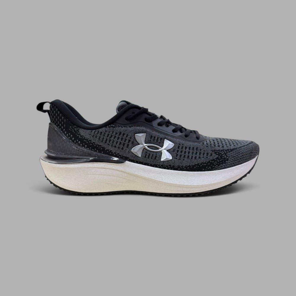 Tenis Under Armour |Hombre | Negro Gris