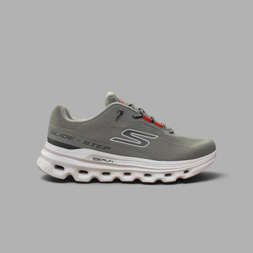 Tenis Skechers Go Run | Hombre | Verde Oliva