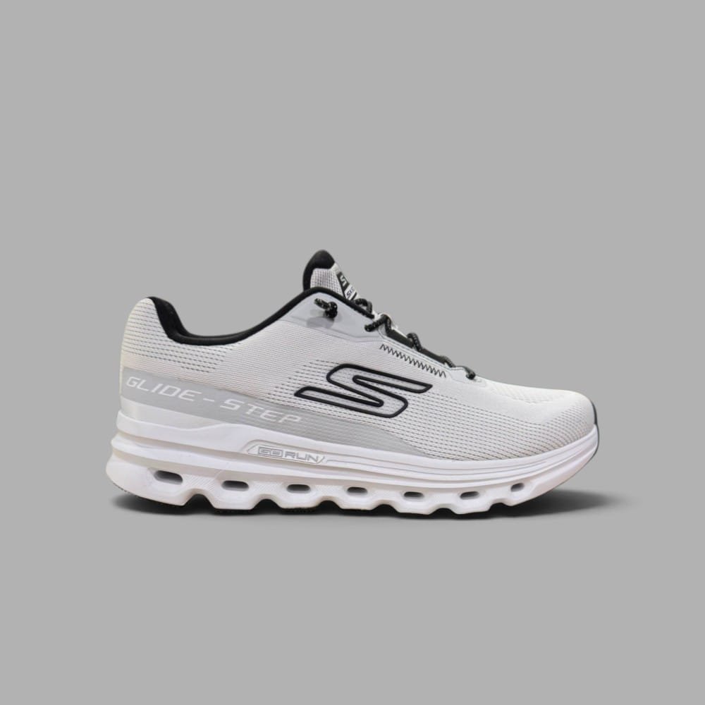 Tenis Skechers GO RUN | Hombre | Blanco Negro