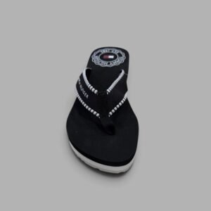Sandalias Tommy Hilfiger Clásicas | Mujer | Negro Blanco